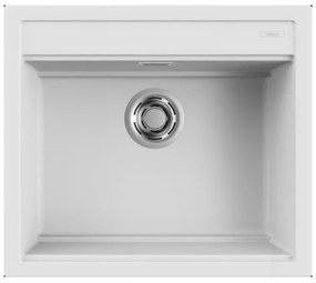 Νεροχύτης κουζίνας BEST 105 White 96 ELLECI 57x51cm