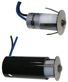 Adeleq Led Φωτιστικό Χωνευτό Με Κουτί 0.6W 40° 230Vac Θερμό Σατινέ 3-954100