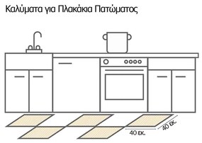 Persian Tiles πλακάκια διακόσμησης πατώματος (Κατόπιν παραγγελίας 30 ημέρες) - 32305