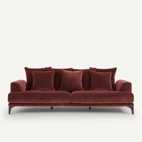 Καναπές με βελουτέ ταπετσαρία, Armento