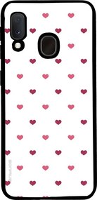 Θήκη Sonique Heart Series για Samsung Galaxy A20e Λευκό 01