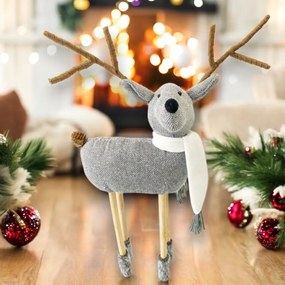 Διακοσμητικό υφασμάτινο ελάφι xxl!