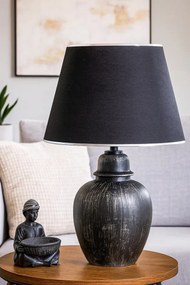 Stewehome Κεραμική λάμπα επιτραπέζια γκρι
