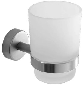 Ποτηροθήκη Moderno 250199 Satin Karag Stainless Steel,Glass