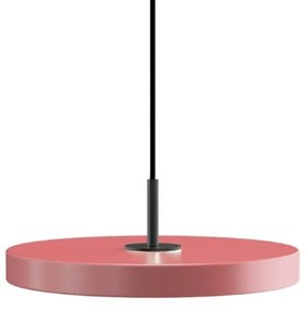 Φωτιστικό Οροφής Asteria Plus Mini Black 2296C4175 Φ31x10.5cm Led 1200lm 18W 2400-3000k Nuance Rose Umage
