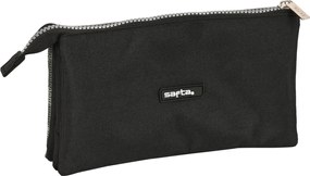 Κασετίνα Safta Stone Μαύρο 22 x 12 x 3 cm