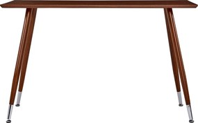 vidaXL Τραπεζαρία Καφέ 120 x 60 x 74 εκ. από MDF