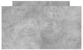 Πλαίσιο Κρεβατιού με Συρτάρια Γκρι σκυροδέματος 90x200 εκ. - Γκρι