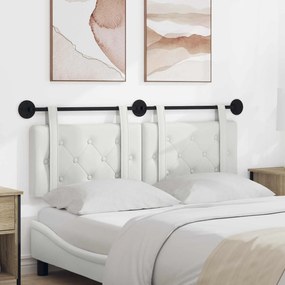 vidaXL Κρεμαστό Κεφαλάρι Λευκός Τεχνητό Δέρμα