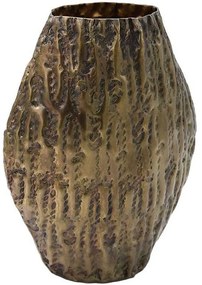 Βάζο Μεταλλικό 941-124-020 22x12x32cm Bronze Metal