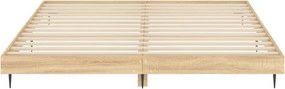 vidaXL Πλαίσιο κρεβατιού χωρίς στρώμα 180x200 εκ. Επεξεργασμένο Ξύλο