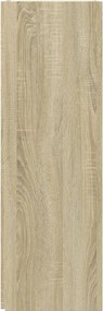 vidaXL Ντουλάπι Γωνιακό Sonoma Δρυς 33 x 33 x 100 εκ. από Επεξ. Ξύλο