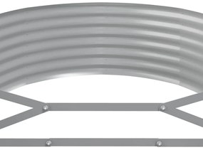 vidaXL Ζαρντινιέρα Ανθρακί 175x100x36εκ Ατσάλι με Ηλεκτρ. Βαφή Πούδρας