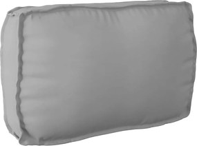 vidaXL Σετ Μαξιλαριών Πάγου 2 pcs Γκρι Ύφασμα Όξφορντ