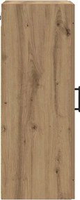 vidaXL Επιτοίχιο ντουλάπι Artisan Oak 34,5 x 34 x 90 εκ.
