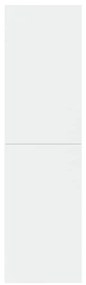 Έπιπλο Τηλεόρασης Λευκό 30,5 x 30 x 110 εκ. από Μοριοσανίδα - Λευκό