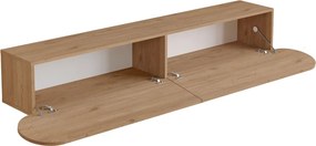 Έπιπλο Τηλεόρασης Δρυς FLACLA 200x31.6x29.6