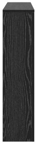 vidaXL Kάλυμμα Καλοριφέρ  Μαύρη Δρυός 149x20x82 εκ Φτιαγμένο Ξύλο