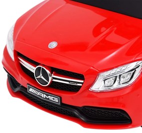 vidaXL Περπατούρα Αυτοκίνητο με Λαβή Mercedes-Benz C63 Κόκκινο