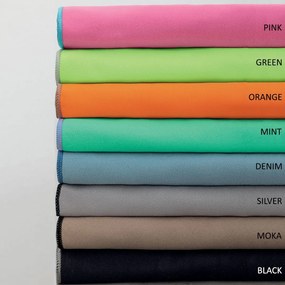 Πετσέτα Microfiber (90x160) Palamaiki Gym Active AW2023 200gsm Black