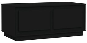 vidaXL Τραπεζάκι Σαλονιού Μαύρο 102x50x44 εκ. από Επεξεργασμένο Ξύλο