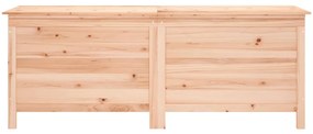 vidaXL Μπαούλο Αποθήκευσης Κήπου 150x50x56,5 εκ. από Μασίφ Ξύλο Ελάτης