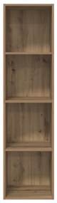 vidaXL Ντουλάπι TV artisan δρυς 37 x 37 x 142.5 εκ Επεξεργασμένο ξύλο
