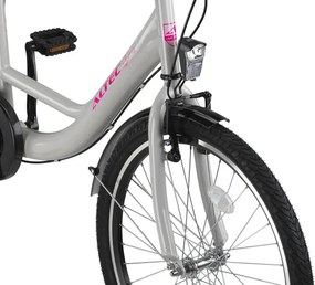 Belle 24 Inch Girls Rim Brakes Light grey