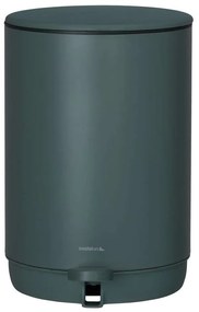 Κάδος Απορριμμάτων Mind 5L Dark Green Sealskin Μέταλλο