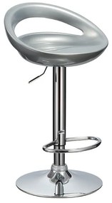 ΣΚΑΜΠΟ ΜΕΤΑΛΛΙΚΟ BAR/18 ABS SILVER 47X41X63-83/78-98εκ. (Σετ 2 ΤΕΜ)