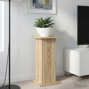 vidaXL Βάση φυτών Sonoma Δρυς 30,5 x 30 x 60,5 εκ Επεξεργασμένο Ξύλο