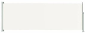 vidaXL Σκίαστρο Πλαϊνό Συρόμενο Βεράντας Κρεμ 220 x 600 εκ.
