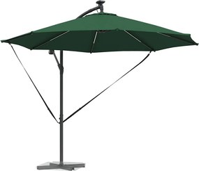 vidaXL Ομπρέλα ηλίου 294 x 294 x 248 cm Πολυεστέρας και Αλουμίνιο