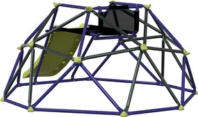 vidaXL Θόλος Αναρρίχησης Μπλε Ατσάλι