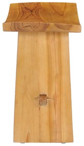 vidaXL Σκαμπό από Μασίφ Ξύλο Teak