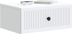 vidaXL Κομοδίνο 2 τεμ. Λευκό 49 x 34,5 x 20 εκ. Επεξεργασμένο Ξύλο