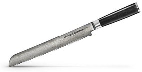 Μαχαίρι Ψωμιού Damascus SD-0055 23cm Black Samura Stainless Steel