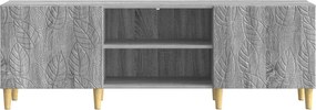 vidaXL Ντουλάπι TV 150 x 31 x 50 cm Γκρι Sonoma Επεξεργασμένο Ξύλο