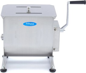 Meat Mixer - 20L - 16kg Meat - Single Axle - Manual