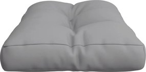 vidaXL Μαξιλάρι Παλέτας Γκρι 70 x 40 x 12 εκ. Υφασμάτινο