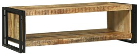 vidaXL Τραπέζι Καφέ 120x50x38 cm Στερεό Ξύλο Μάνγκο