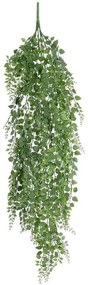 Τεχνητό Κρεμαστό Φυτό Adiantum 20837 20x6x90cm Green GloboStar Πολυαιθυλένιο