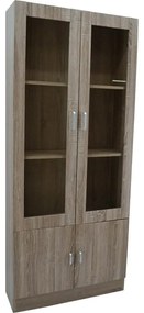Βιτρίνα 750023 170x72x26 Natural Ankor Wood