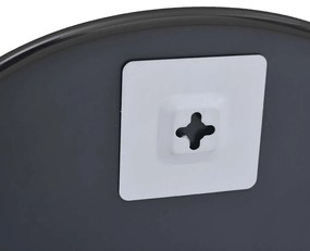 vidaXL Καθρέφτης Τοίχου Μαύρος 50x35 εκ.
