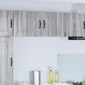 vidaXL Πάνελ πλυντηρίου πιάτων Kalmar 2 pcs Γκρίζο Σονομα
