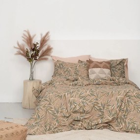 Σεντόνια CW285 Με Λάστιχο (Σετ 3τμχ) Brown Palamaiki Semi-double 100x235cm 100% Cotton Flannel