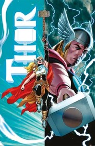 Αφίσα Thor - Thor vs Female Thor, (61 x 91.5 cm)