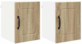 vidaXL Ντουλάπα Κουζίνας 2 pcs Δρύς Sonoma 30 x 31 x 40 εκ.