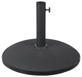 Βάση ομπρέλας Elfie τσιμέντο μαύρο 25kg Φ50εκ 50x50x37 εκ.
