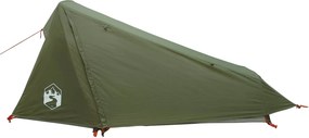 vidaXL Σκηνή τούνελ 215 x 100 x 90 εκ. Λαδί Πολυεστέρας και Χάλυβας